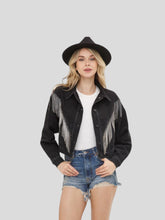 Load image into Gallery viewer, Razzle Dazzle Fringe Jean Jacket