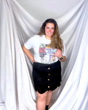 Load image into Gallery viewer, Curvy - Scallop Suede Skirt