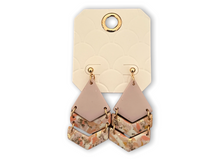 Load image into Gallery viewer, Rose Gold Clay Earrings