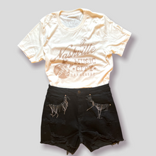 Load image into Gallery viewer, High Waist Fringe Shorts