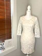 Load image into Gallery viewer, White Lace Dress